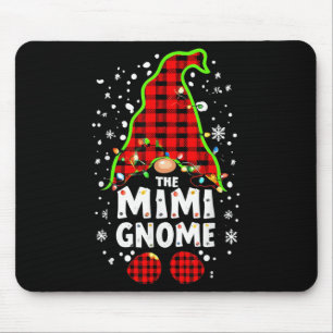 The Mimi Gnome Matching Family Christmas Outfit Gr Mouse Pad
