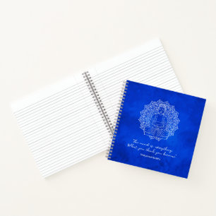 The Mind is Everything Shakyamuni Buddha Blue Notebook