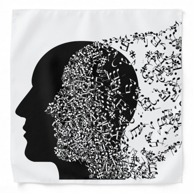 The Mind of Music Bandana (Front)