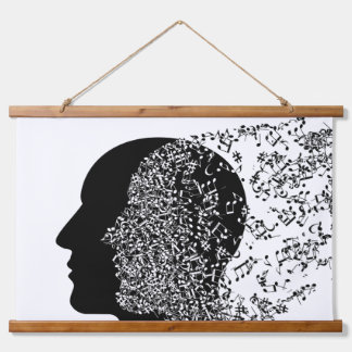 The Mind of Music Hanging Tapestry