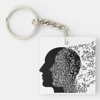 The Mind of Music Keychain