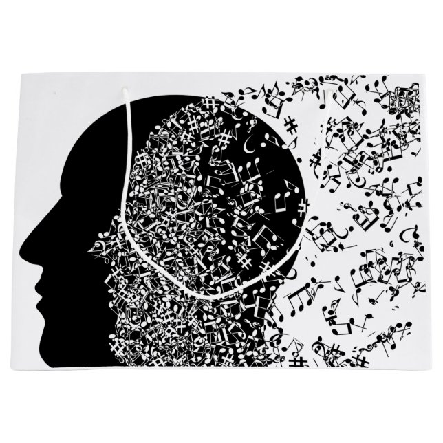 The Mind of Music Large Gift Bag (Front)