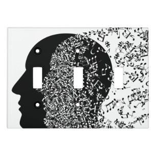 The Mind of Music Light Switch Cover