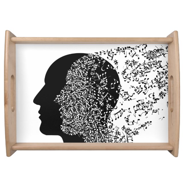 The Mind of Music Serving Tray (Front)