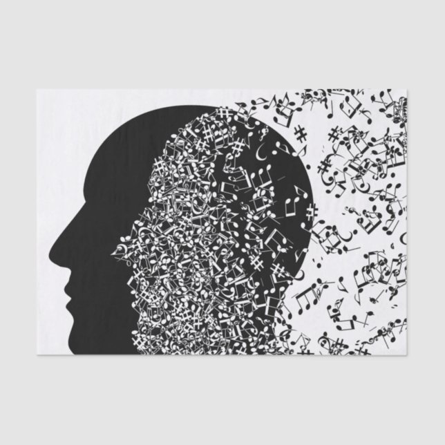 The Mind of Music Tissue Paper (Front)