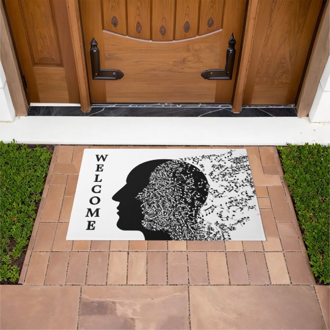 The Mind of Music Welcome Doormat (Outdoor)