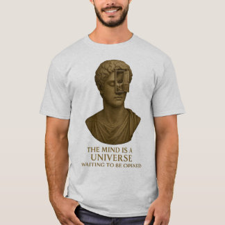 THE MIND UNVEILED – A Marble Reflection T-Shirt