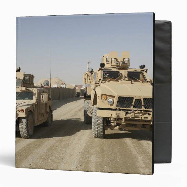 The Mine Resistant Ambush Protected Binder (Front/Inside)