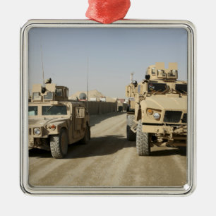 The Mine Resistant Ambush Protected Metal Ornament