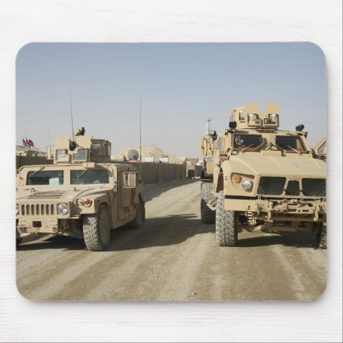 The Mine Resistant Ambush Protected Mouse Pad