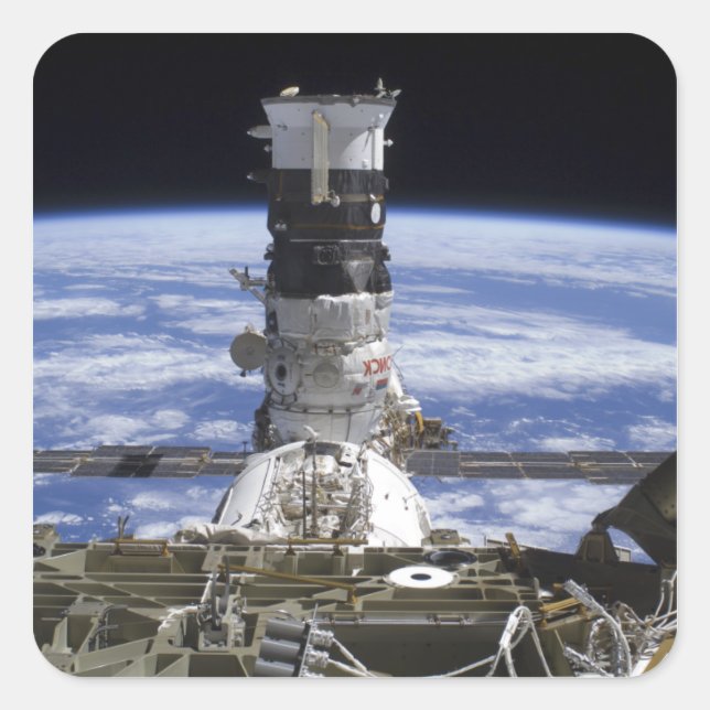 The Mini Research Module 2 Square Sticker (Front)