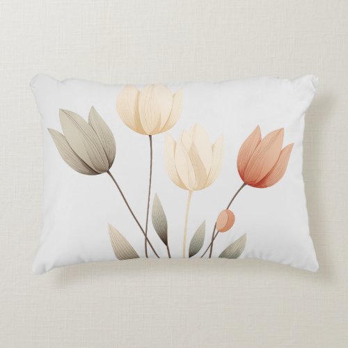 The Minimalist Floral Pillow