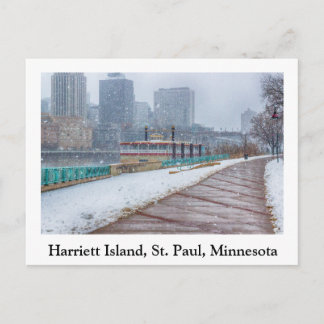 The Minnesota Centennial Showboat Postcard