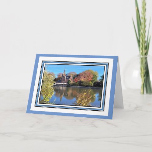The Minnewater Lake of Love Greeting Card