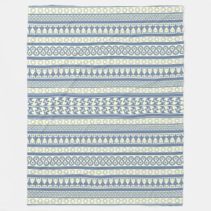The Minoan Aegean Fleece Blanket