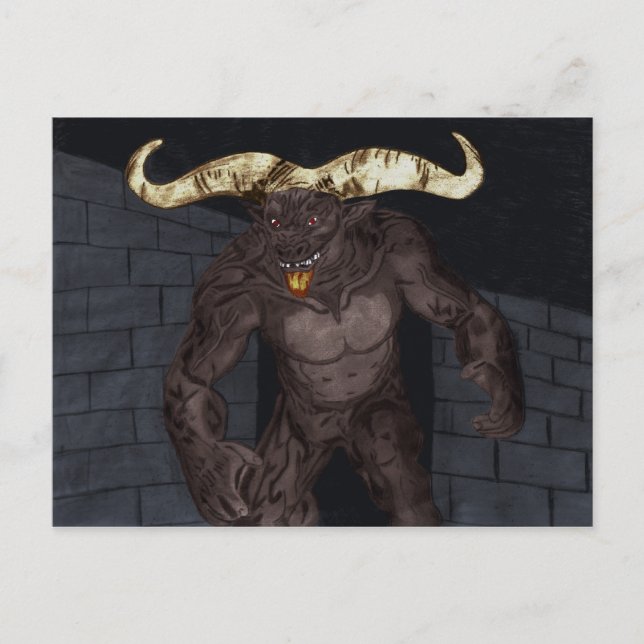The Minotaur Postcards (Front)