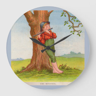 The Minstrel Large Clock