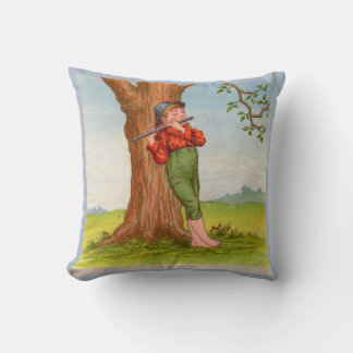 The Minstrel Throw Pillow