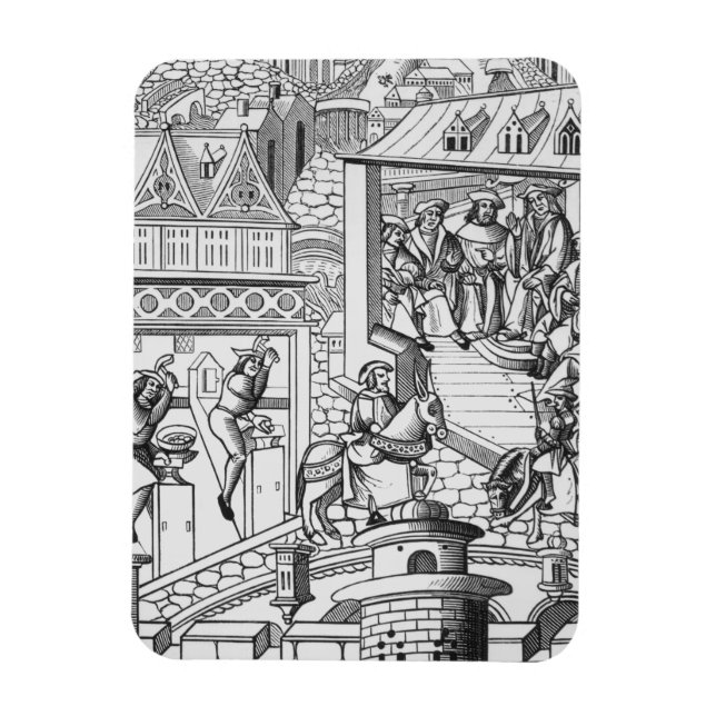 The Mint, after a woodcut in 'De l'Institution de Magnet (Vertical)