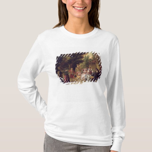 The Minuet under the Oak Tree, 1787 T-Shirt (Front)