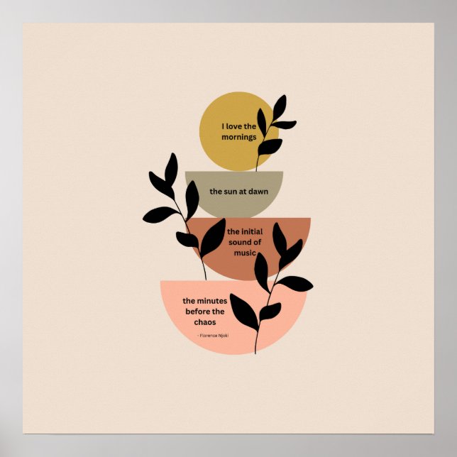 The Minutes Before the Chaos - Poster (Front)