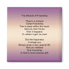 The Miracle of Friendship magnet