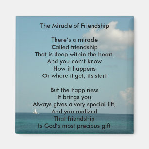 The Miracle of Friendship Magnet