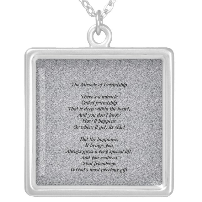 The Miracle of Friendship Necklace (Front)
