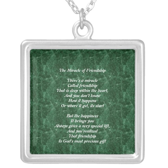 The Miracle of Friendship Necklace (Front)