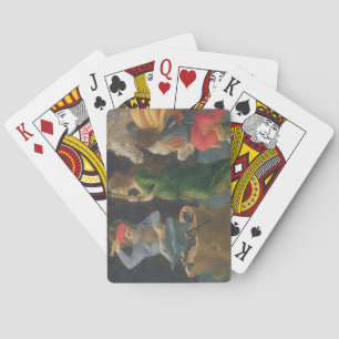 The Miracle of St. Eligius, predella panel from th Poker Cards