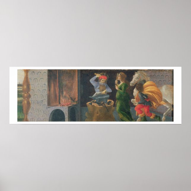 The Miracle of St. Eligius, predella panel from th Poster (Front)