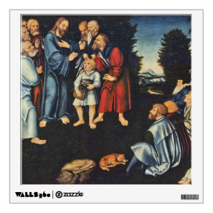 The Miracle of the Five Loaves &Two Fish Wall Decal