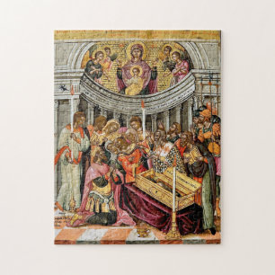 The Miracle of the Holy Belt by Emmanuel Tzanes Jigsaw Puzzle