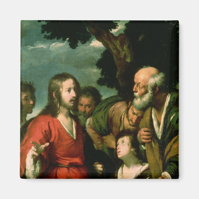 The Miracle of the Loaves and Fishes, c.1630 Magnet (Front)