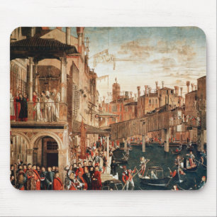 The Miracle of the Relic of the True Cross Mouse Pad