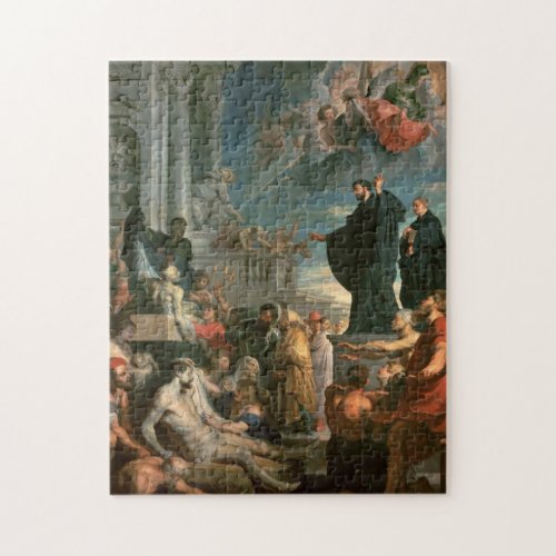 The Miracles Of Saint Francis Xavier Jigsaw Puzzle