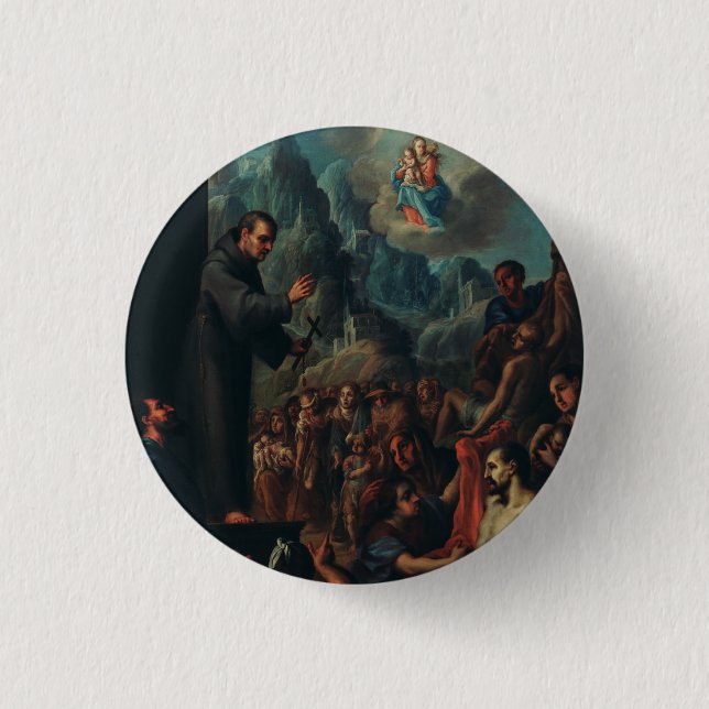 The Miracles of Saint Salvador of Horta Button (Front)