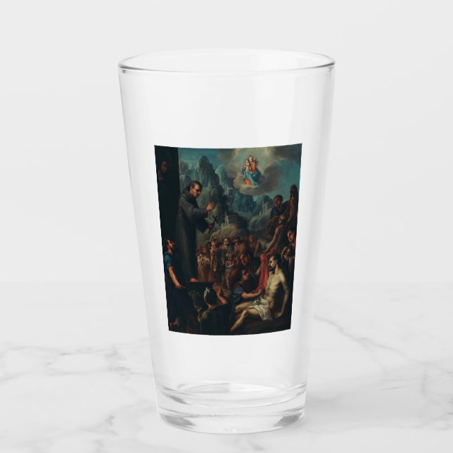 The Miracles of Saint Salvador of Horta Glass (Front)