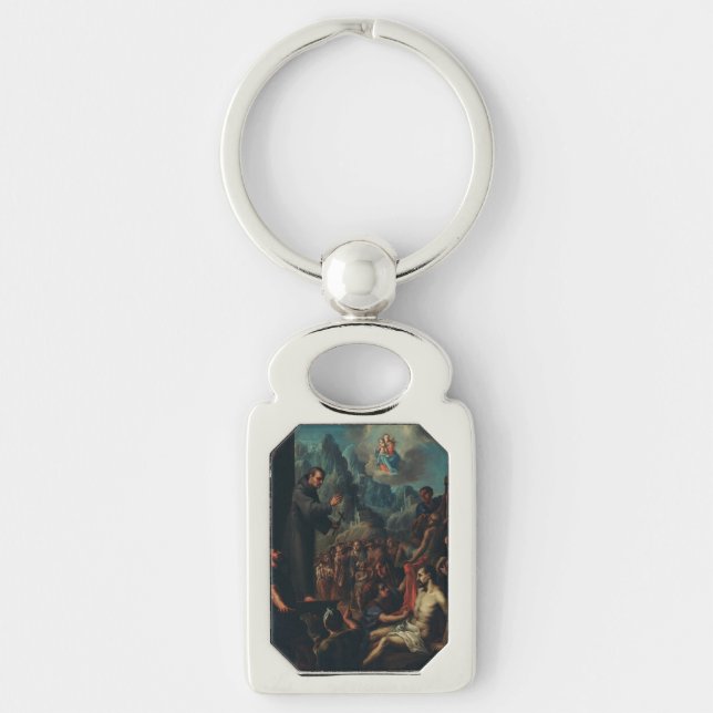 The Miracles of Saint Salvador of Horta Keychain (Front)