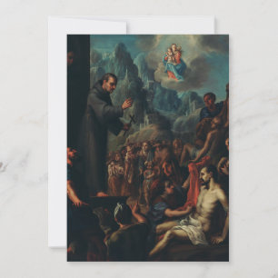The Miracles of Saint Salvador of Horta Thank You Card