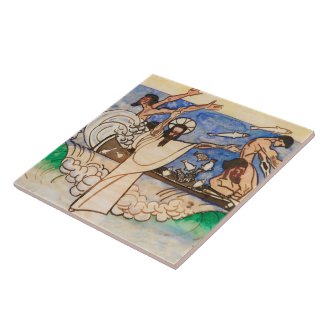 The Miraculous Catch of Fish Jan Toorop 