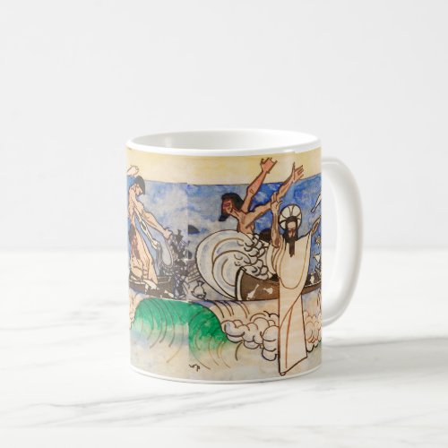 The Miraculous Catch of Fish Jan Toorop Coffee Mug