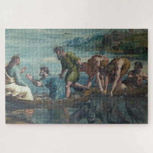The Miraculous Catch of Fish Jigsaw Puzzle