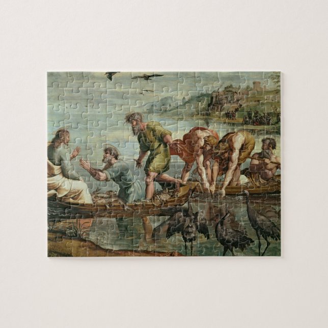 The Miraculous Draught of Fishes (cartoon for the Jigsaw Puzzle (Horizontal)