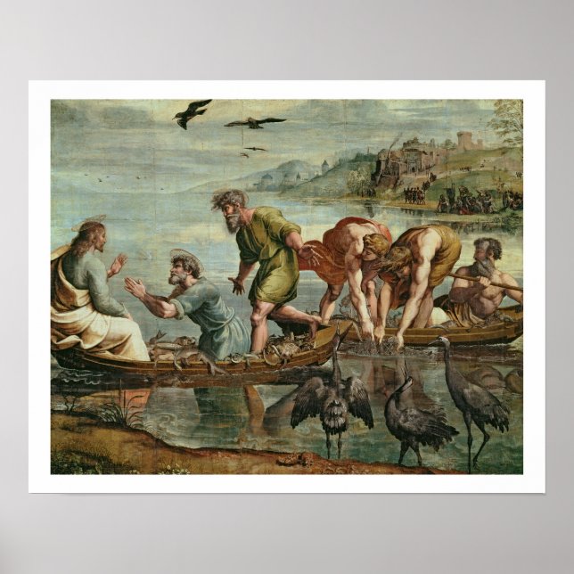 The Miraculous Draught of Fishes (cartoon for the Poster (Front)