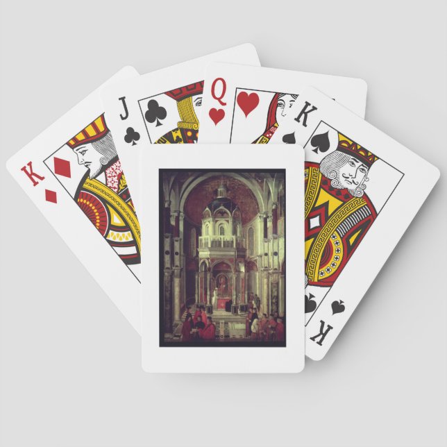 The Miraculous Healing of Pietro de' Ludovici, 150 Poker Cards (Back)