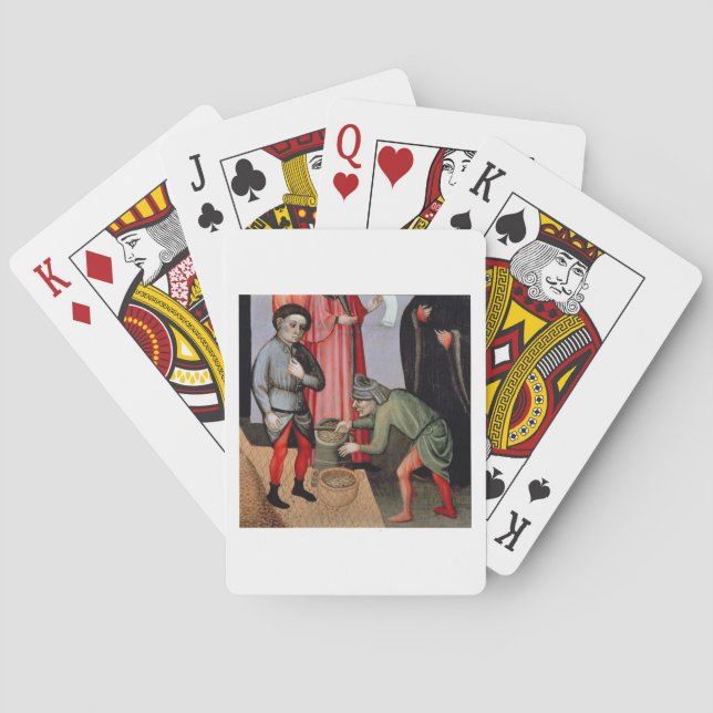 The Miraculous Multiplication of the Grain, detail Poker Cards (Back)