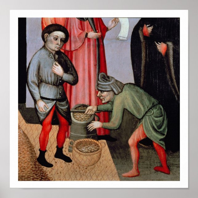 The Miraculous Multiplication of the Grain, detail Poster (Front)