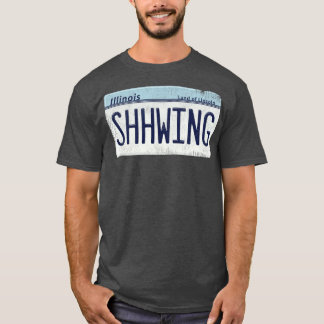 The Mirthmobile License Plate Shwing T-Shirt