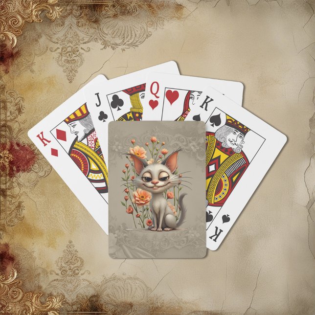 The mischievous cat  poker cards (Creator Uploaded)
